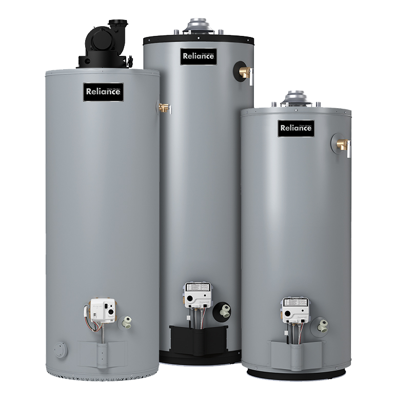 3 Reliance Gas Tank Water Heaters 3 Reliance Gas Tank Water Heaters